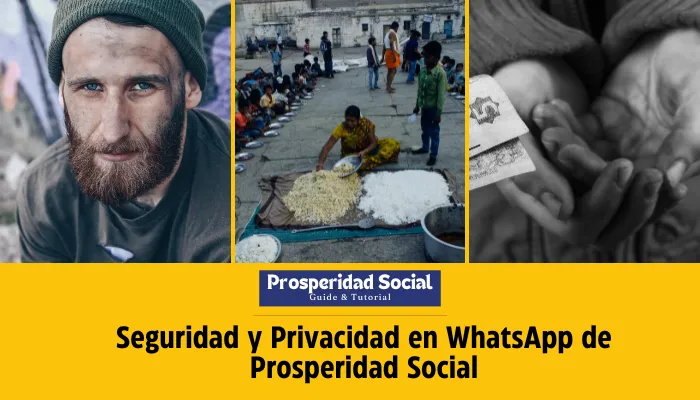 Seguridad y Privacidad en WhatsApp de Prosperidad Social