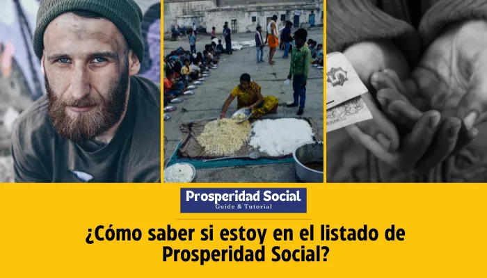 ¿Cómo saber si estoy en el listado de Prosperidad Social?